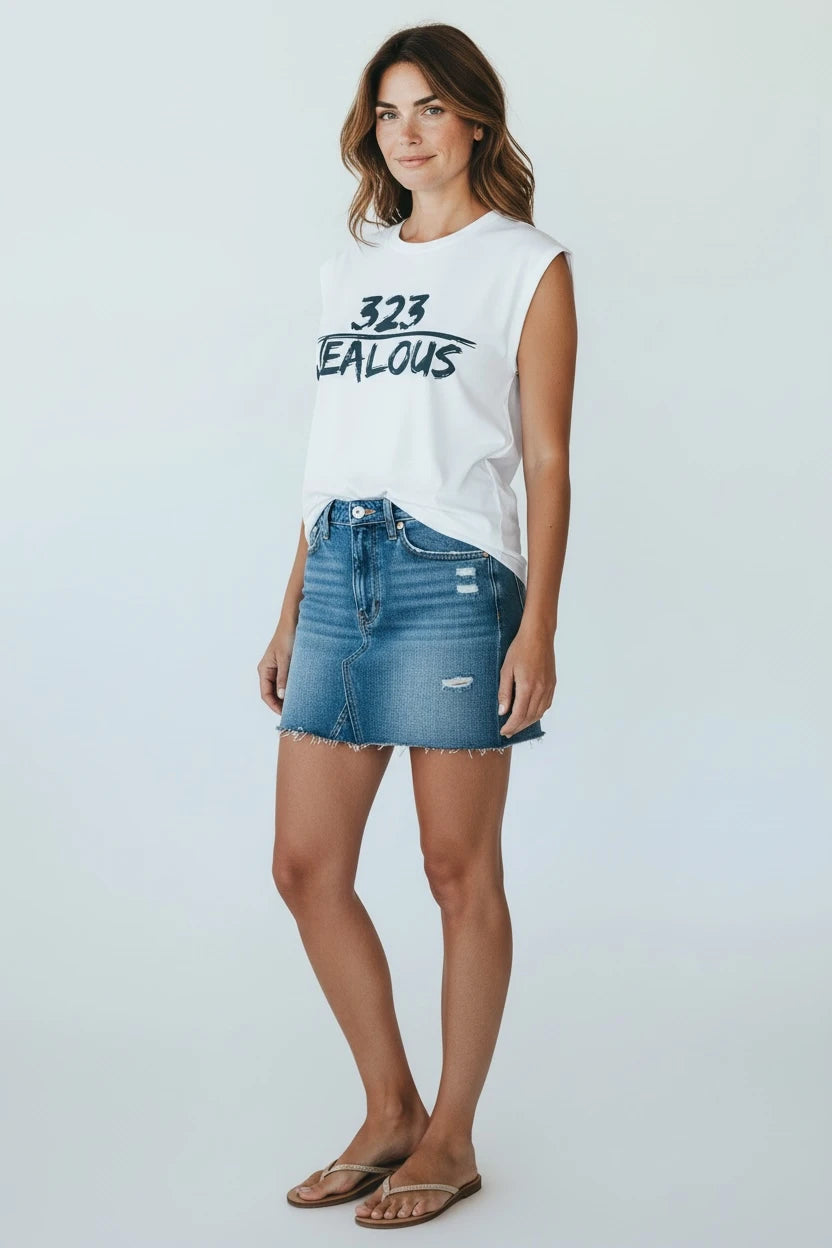 ealous Tee 323 JEALOUS graphic t-shirt – LA area code design by JealousTee