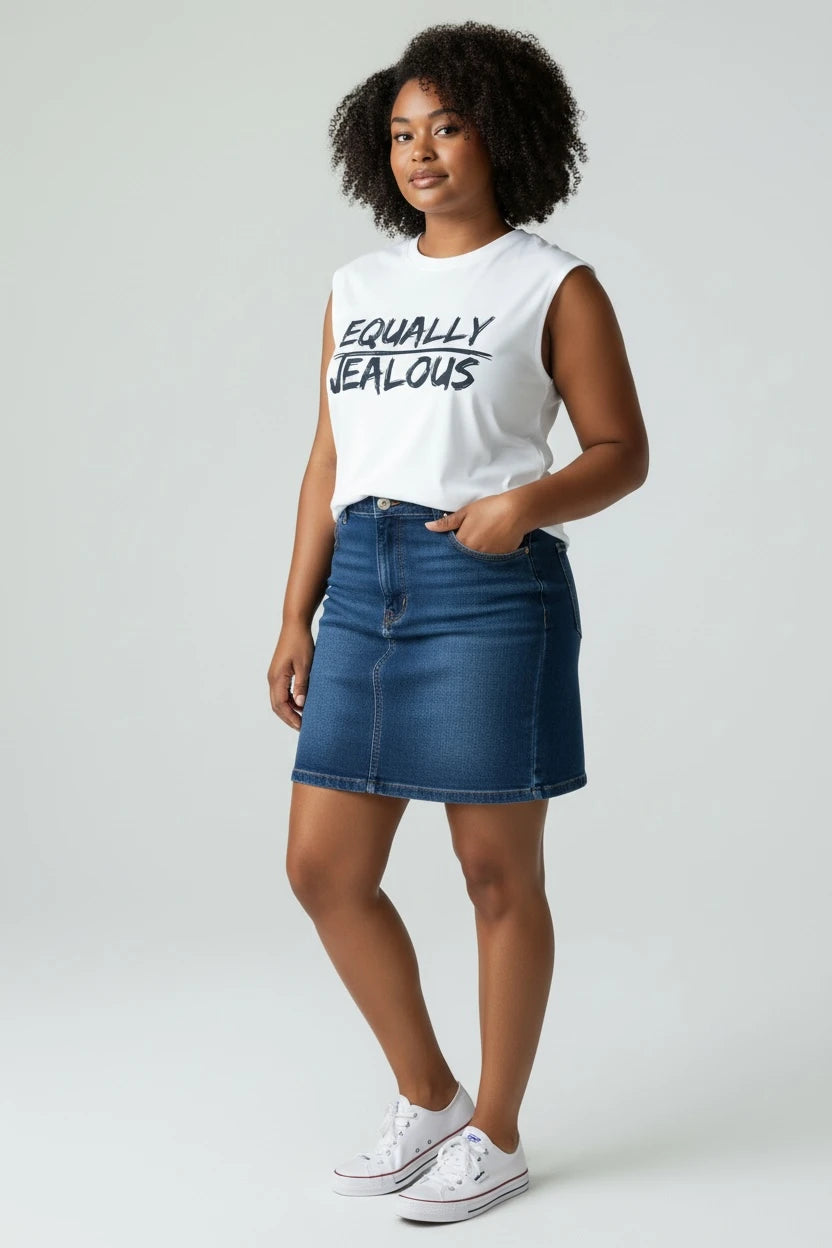 Jealous Tee EQUALLY JEALOUS  equality and human rights muscle t-shirt 