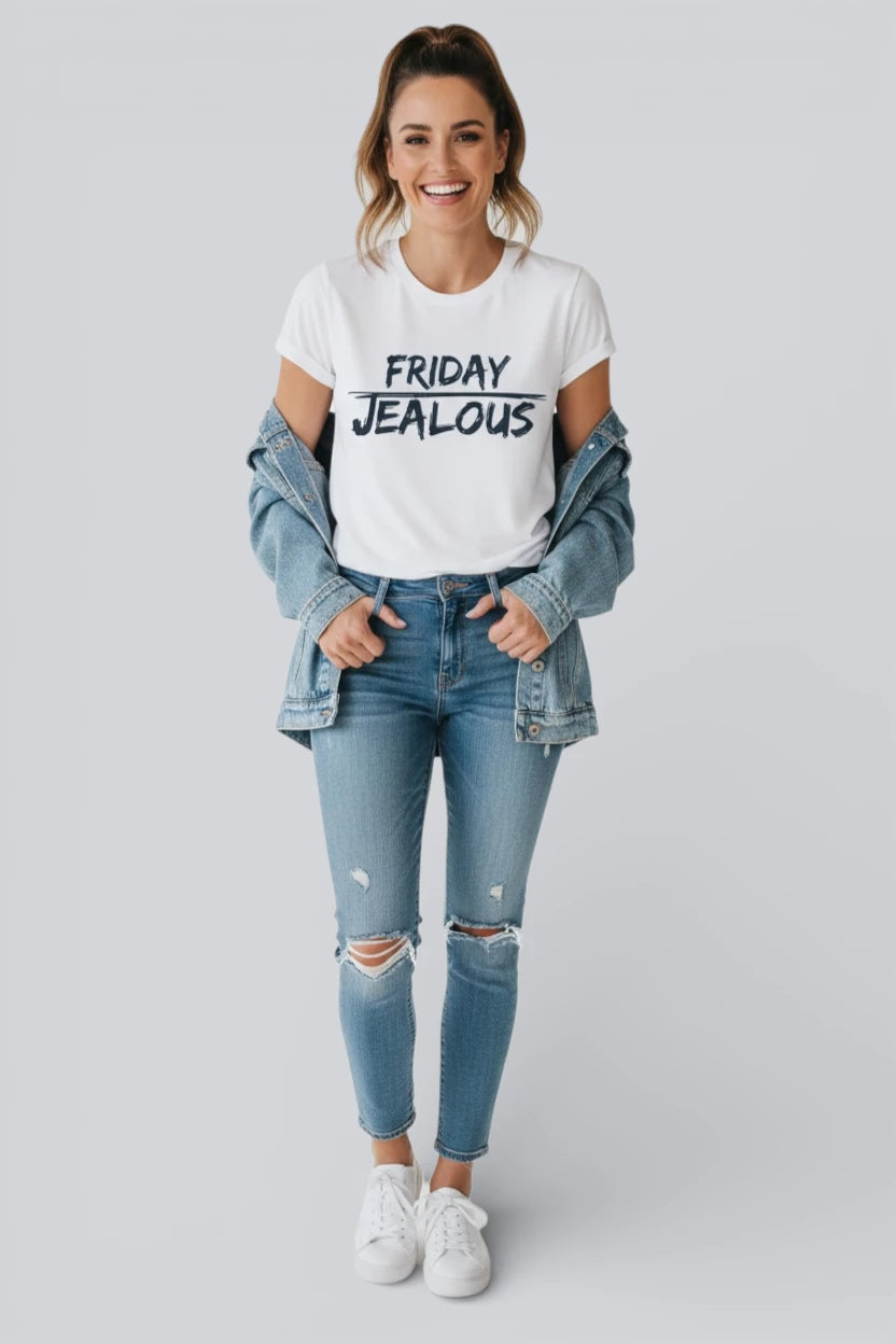 Jealous Tee FRIDAY JEALOUS women's muscle tee