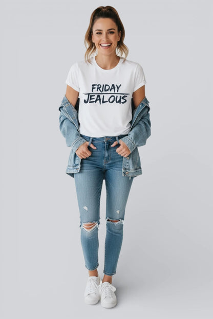 Jealous Tee FRIDAY JEALOUS women's muscle tee
