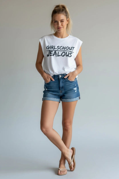 Jealous Tee women's empowerment GIRLSCHOUT JEALOUS  t-shirt by JealousTee